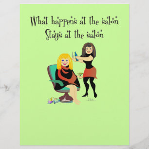 Beauty Salon Secrets Flyer