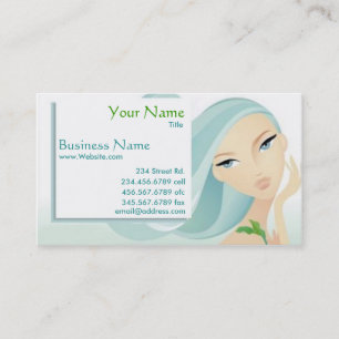 Beauty Salon Spa business card