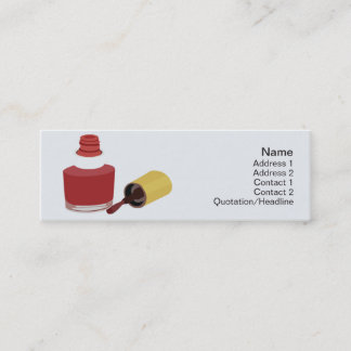 Beauty - Skinny Mini Business Card