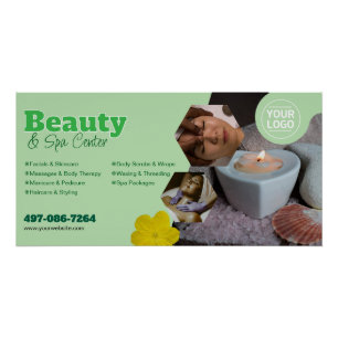 Beauty Spa Custom Glossy Poster