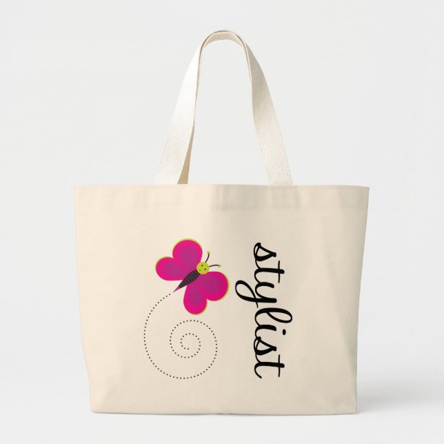Beauty Stylist Tote Bag (Front)