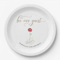Beauty & the Beast Paper Napkins
