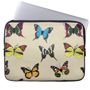 Beauty & the Butterfly Laptop Case