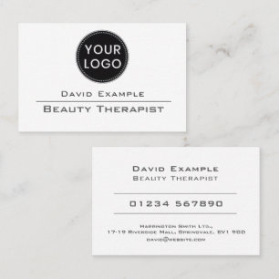 Beauty Therapist Business Card