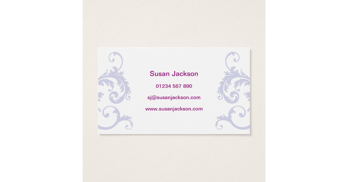 Beauty Therapy Business Card