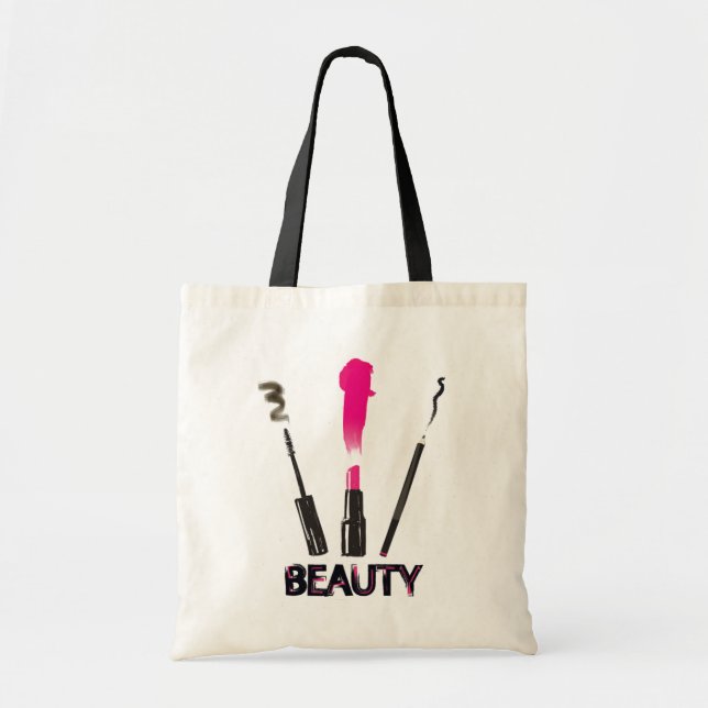 Beauty Tools Tote Bag (Front)