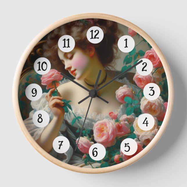 beauty victorian clock (Front)