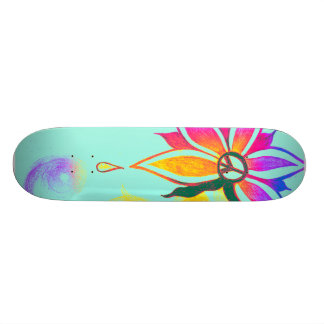 Beauty within peace- skatebord skateboard