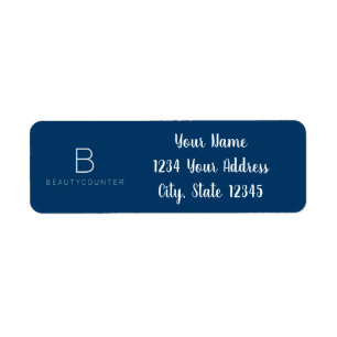 Beautycounter Return Address Labels