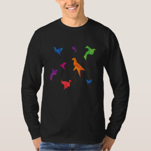 Beautyfull Origami Origami Style Vintage Japanese T-Shirt