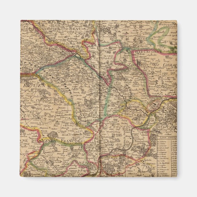 Beauvais France Magnet (Front)