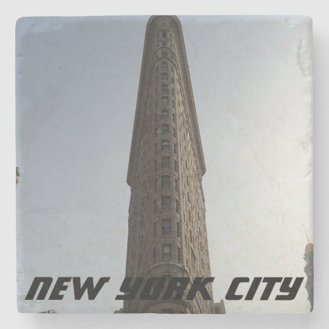 Beaux-Arts Architecture - Flatiron District, NYC Stone Coaster (Front)