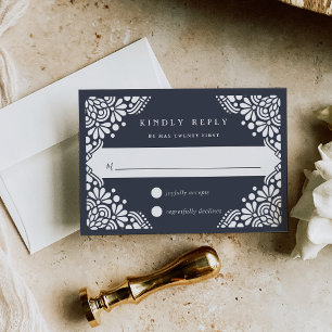 Beaux Arts RSVP Card Ink