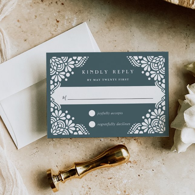 Beaux Arts RSVP Card | Spruce (Creator Uploaded)
