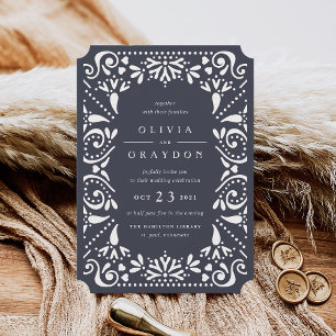 Beaux Arts Wedding Invitation Ink