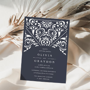 Beaux Arts Wedding Invitation   Ink