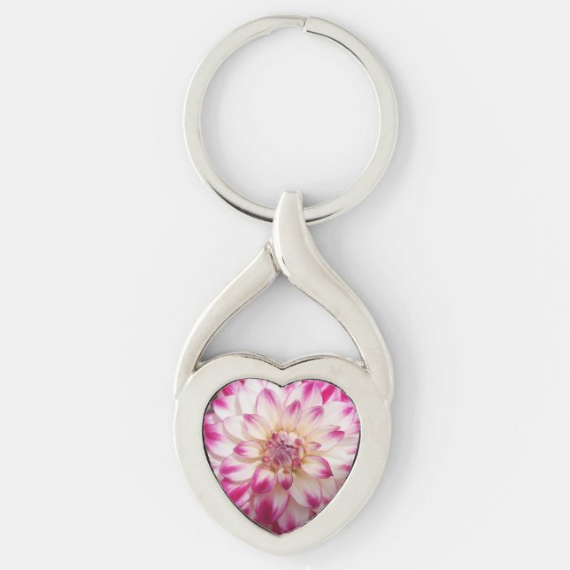 Beaux“Gaye Elise Beda”, “Pink Flower”, Bags Key Ring (Front)