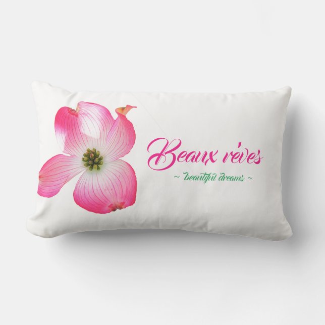 Beaux Reves Lumbar Pillow (Front)