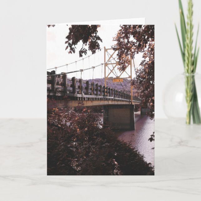 beaver bridge holiday card (Front)