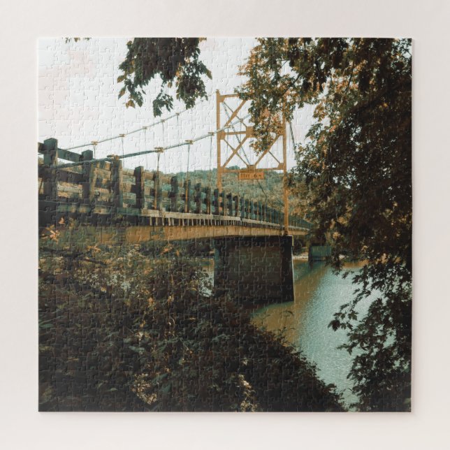beaver bridge in eureka springs jigsaw puzzle (Vertical)