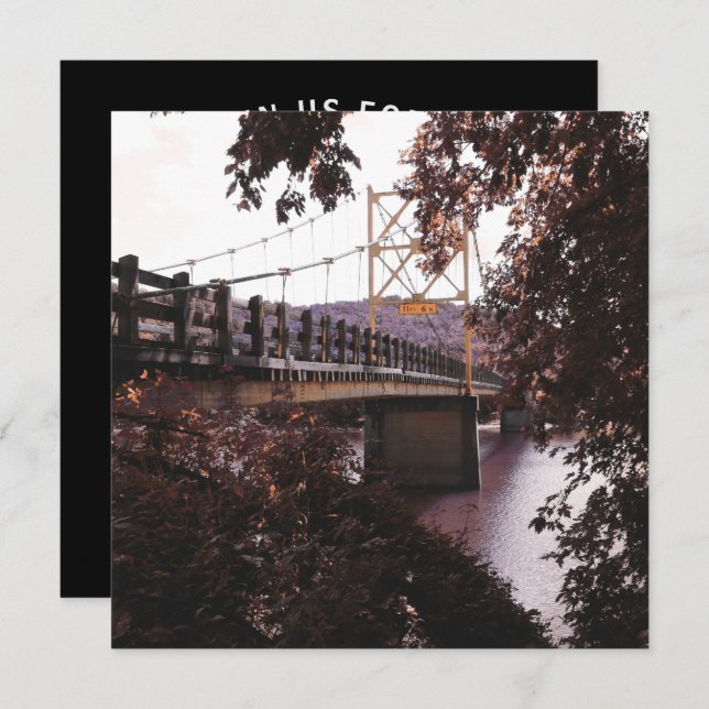 beaver bridge invitation (Front/Back)