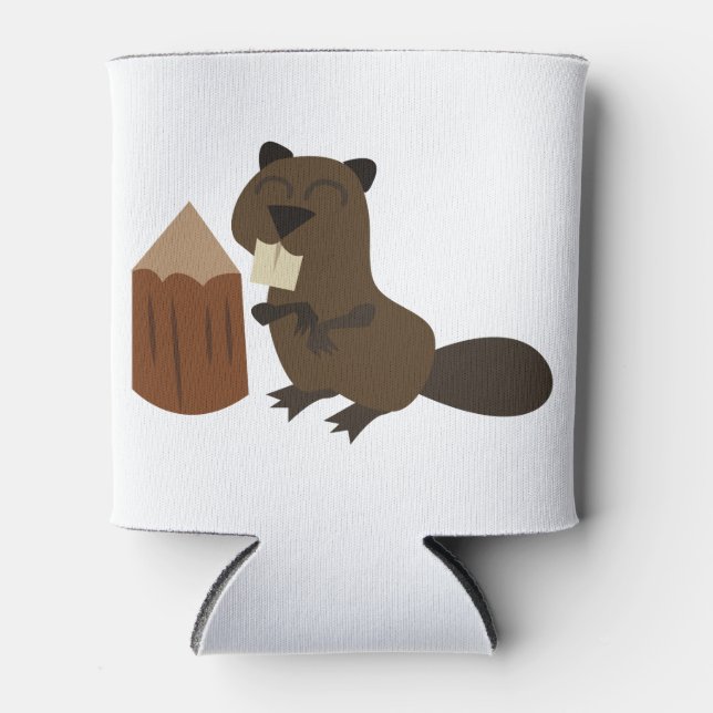 Beaver Can Cooler (Front)