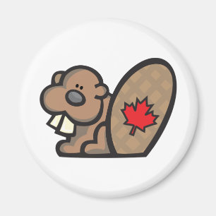 Beaver canada magnet