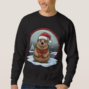 Beaver Christmas Sweatshirt