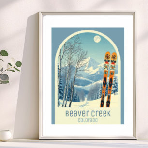 Beaver Creek Colorado ski resort Poster