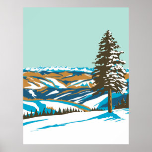Beaver Creek Ski Resort Poster
