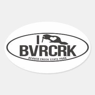 Beaver Creek State Park Oval Sticker