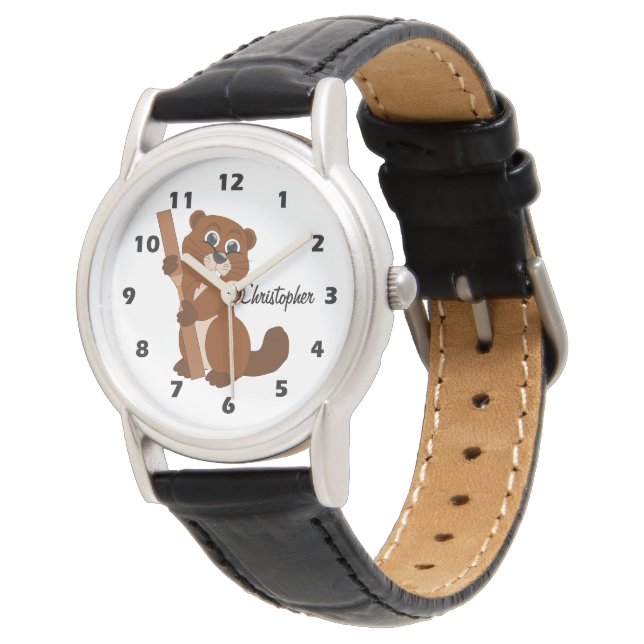 Beaver Design Watch (Angled)