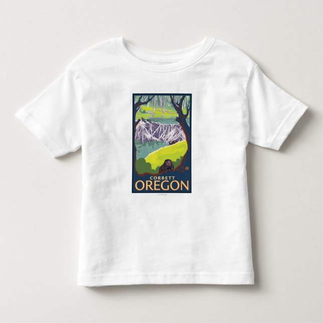 Beaver Family - Corbett, Oregon Toddler T-Shirt (Front)