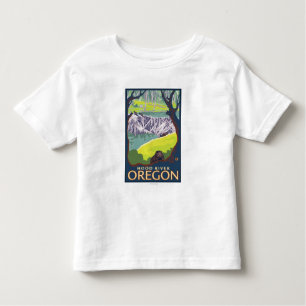 Beaver Family - Hood River, Oregon Toddler T-Shirt