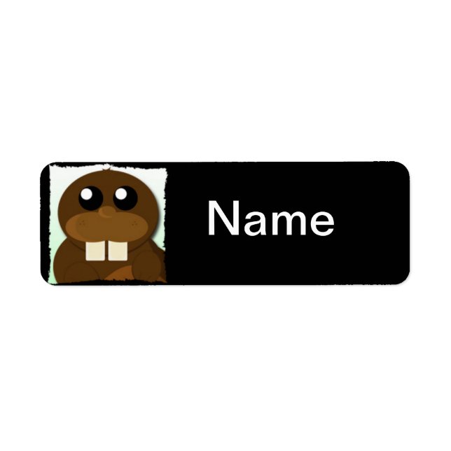 Beaver Fever Return Address Label (Front)