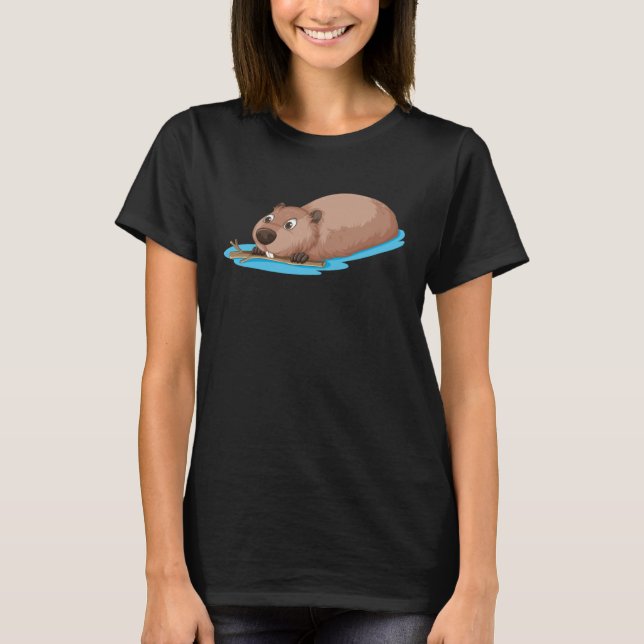 Beaver for Beaver   4 T-Shirt (Front)