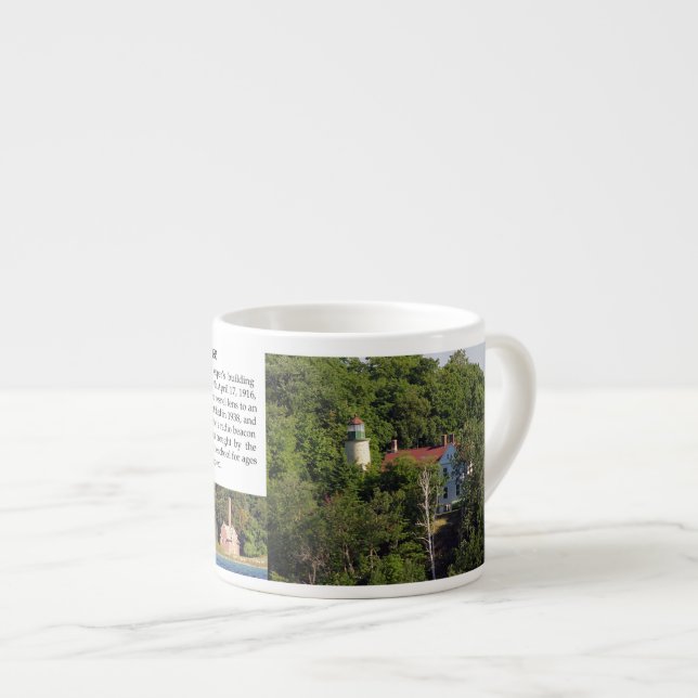 Beaver Head Lighthouse espresso mug (Front Right)