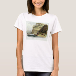 Beaver Hut on the Missouri, plate 17 from volume 1 T-Shirt