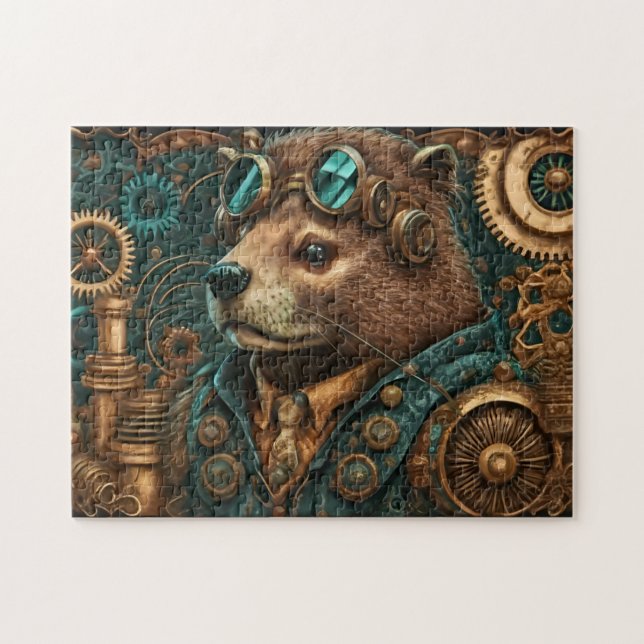 Beaver Jigsaw Puzzles (Horizontal)
