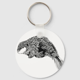 Beaver Key Chain