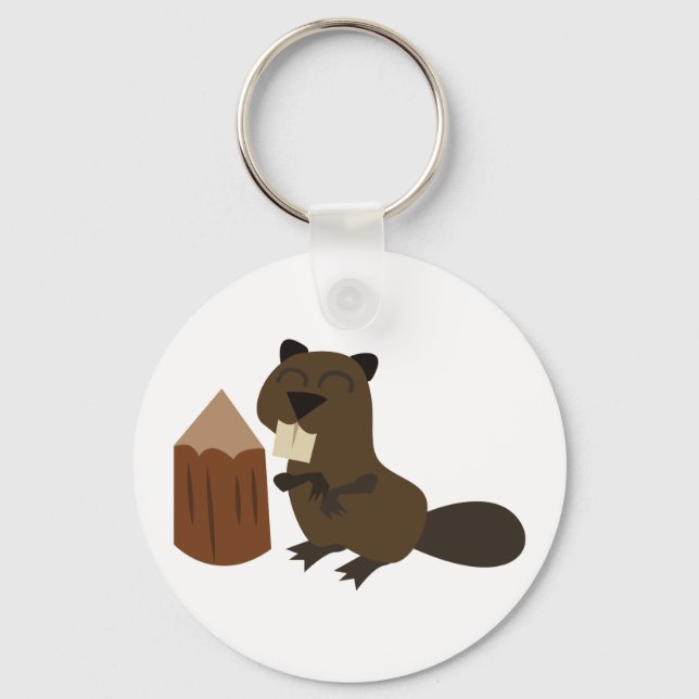 Beaver Key Ring (Front)