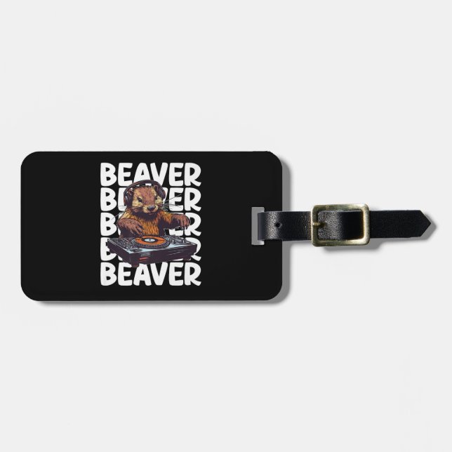  Beaver Lover DJ  Generate tags (Front Horizontal)