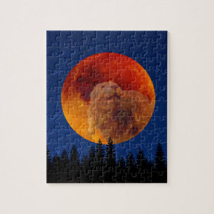 Beaver Moon in November Jigsaw Puzzle