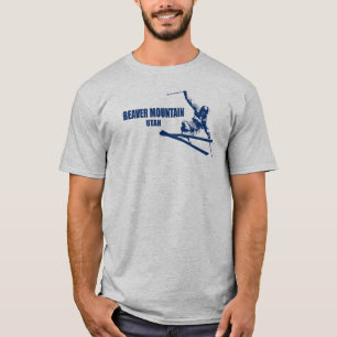 Beaver Mountain Resort Utah Skier T-Shirt