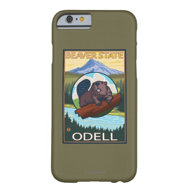 Beaver & Mt. Hood - Odell, Oregon Case-Mate iPhone Case (Back)