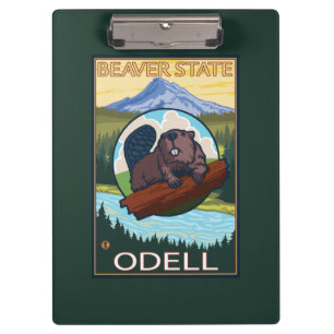 Beaver & Mt. Hood - Odell, Oregon Clipboard