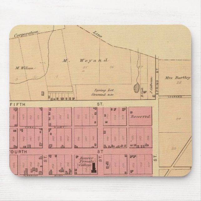 Beaver, Pennsylvania Mouse Pad (Front)
