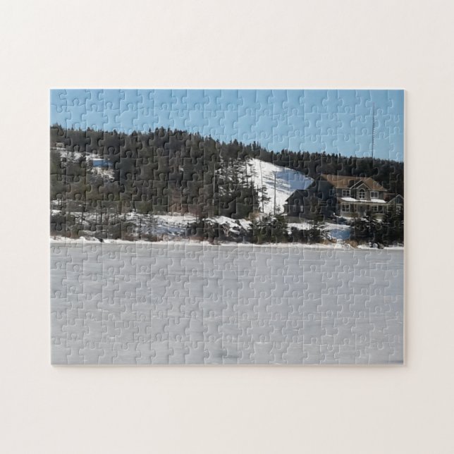 Beaver Pond Jigsaw Puzzle (Horizontal)