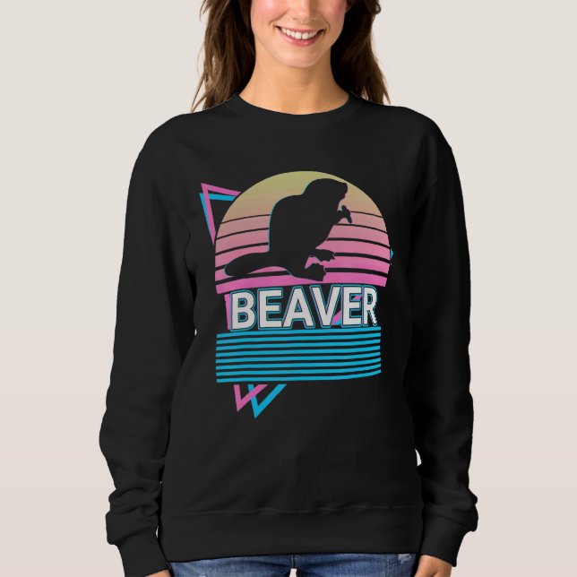 Beaver Retro Sweatshirt (Front)