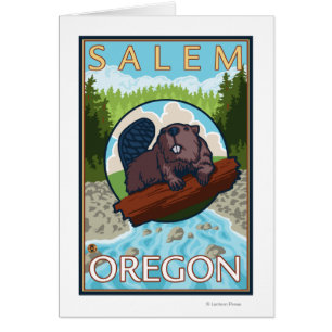 Beaver & River - Salem, Oregon